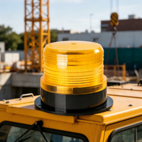 Feux de signalisation d'urgence à LED 12V, balise lumineuse, feux de circulation avec aimant monté sur le dessus