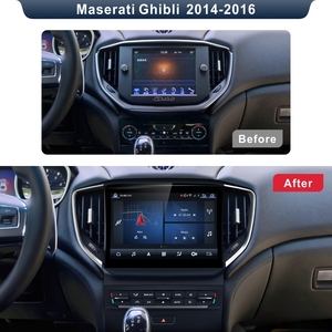 10.26 ''Màn Hình Cảm Ứng Không Dây Carplay Đa Phương Tiện Máy Nghe Nhạc Âm Thanh Xe Hơi Stereo Cho Maserati Ghibli 2014-2016 - Product Image 6