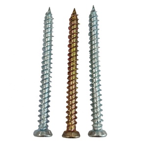 Vis à béton pour fixation de briques et de maçonnerie, embout Torx, zinguée, filetage renforcé - Product Image 1