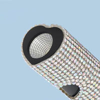 Vente chaude en gros Lampe à ongles UV LED sans fil miniature à main - 3W Charge USB, Séchage rapide 20/60s, Design en strass
