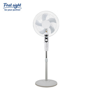 Điện <span class=keywords><strong>16</strong></span>-Inch Bệ Quạt Sàn Với 5 Lưỡi Tốc Độ Cao 220V Alu Động Cơ Cho Phòng Tắm Hoặc Hộ Gia Đình Sử Dụng Màu Trắng Cho Khách Sạn - Product Image 1