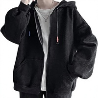 Sudadera con capucha premium para hombre con cremallera completa, chaqueta de forro polar con diseño de personaje, secado rápido, estilo urbano, deportivo, informal, oversize, venta al por mayor