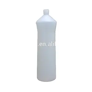 600ML空白色HDPE圆形塑料瓶洗碗液