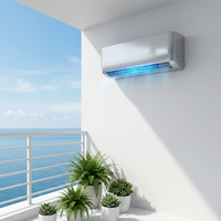 Aire Acondicionado Split de Pared de Alta Eficiencia con Inversor DC para Calefacción y Refrigeración