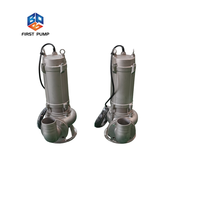 Pompe centrifuge marine submersible haute pression en acier inoxydable pour eaux usées
