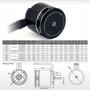 Motor sin escobillas de alta velocidad 3532, motor universal para coches RC, aviones RC, herramientas eléctricas, admite personalización - Product Image 5