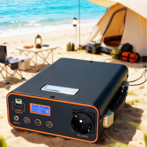 สถานีพลังงานแสงอาทิตย์แบบพกพา 300W/1000W สำหรับใช้งานกลางแจ้งในกรณีฉุกเฉิน แบตเตอรี่ LiFePO4 คลื่นไซน์บริสุทธิ์ MPPT สำหรับใช้ในครัวเรือน พร้อมแผงโซลาร์เซลล์แบบพกพา - Product Image 1