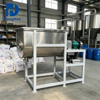 Mélangeur de poudre horizontal en acier inoxydable, type ruban, 2000L 3000L, industriel