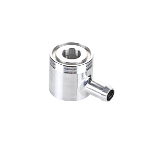 Aluminum Alloy Oil Line Connector CNC Machined Custom Part 200mm <b>Max</b> Diameter Finishing Accuracy - Product Image 4