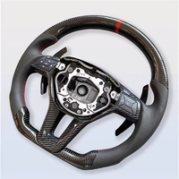 Volant en fibre de carbone pour Mercedes Benz Classe C W204 C63 W212 W218 W207 W172 GLC C63 A45