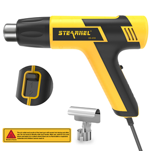 110-220V 500W, vente en gros d'usine, <span class=keywords><strong>pistolet</strong></span> de soudage <span class=keywords><strong>électrique</strong></span> Portable en plastique, <span class=keywords><strong>pistolet</strong></span> à air chaud Portable - Product Image 6