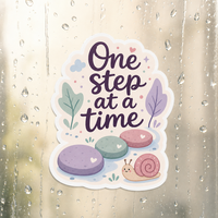 Autocollant Motivationnel Personnalisé Citation Positive Inspirante Autocollant Vinyle Découpé Imperméable Auto-adhésif pour Bouteille d'Eau et Journal