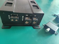 Amplificateur de puissance audio de voiture monobloc SHARK 3000W classe D, stable à 1 ohm, amplificateur de subwoofer avec contrôle de basses à distance, système stéréo