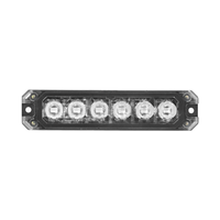 Barre lumineuse LED pour grille de voiture, projecteur stroboscopique d'avertissement, éclairage automatique, lumière clignotante pour voiture tout-terrain, camion, accessoires automobiles