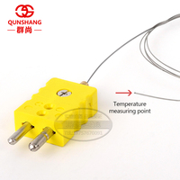 Sensor de Temperatura de Precisión con Cable de Termopar Tipo K