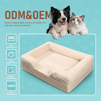 Lit pour chien en mousse à mémoire de forme haute densité avec housse lavable pour grands chiens, importateurs de marques d'animaux de compagnie, grossistes et fournisseurs de commandes en gros