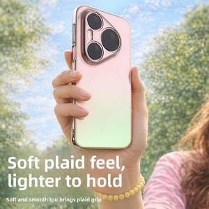 Coque souple transparente en TPU pour <span class=keywords><strong>Huawei</strong></span> P70 P80 P90, design créatif minimaliste, anti-chute, protection contre les chocs - Product Image 3