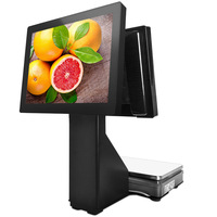 Balance de cuisine à affichage tactile pour fruits, balance électronique avec impression personnalisée, 30KG