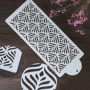 Modello di disegno personalizzato fai da te creativo craft mandala stencil in plastica per pittura e scrapbooking