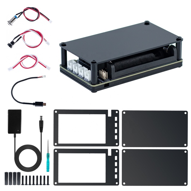 LAFVIN Uninterruptible Power Supply Module Supports Charging and Power Output 3S 18650 UPS Kit for Raspberry Pi Jetson Nano