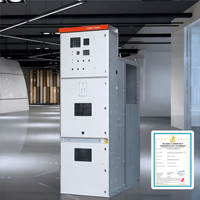 Appareillage de commutation intérieur haute tension en acier inoxydable KYN28 12kV, courant nominal 630A-3150A, IP4X, personnalisé pour les postes de transformation