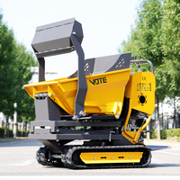 Vente directe usine Mini-dumper sur chenilles avec garantie après-vente CE