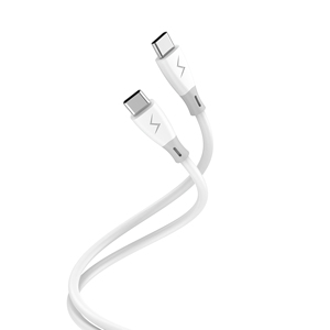 Câble de données USB intelligent Budi, 65 W, charge rapide, Type-C vers Type-C, 1,2 m (3 pieds), silicone, cuivre pur, <span class=keywords><strong>pour</strong></span> batterie externe et téléphone <span class=keywords><strong>portable</strong></span> - Product Image 4