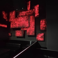 Panneau en pierre brute de style design moderne pour mur en faux placage de béton FRP 3D pour intérieur et extérieur pour revêtement de table d'hôtel