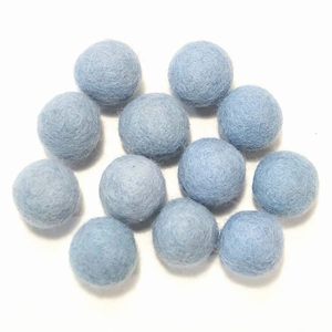 Boules de feutre en <span class=keywords><strong>laine</strong></span> mérinos <span class=keywords><strong>pure</strong></span>, taille personnalisée 1cm-5cm, finition mate, fournisseur en gros pour la matière première artisanale - Product Image 2