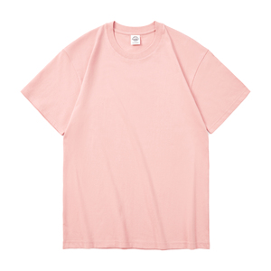 T-shirt décontracté en coton épais 230 g/m², en coton Siro compact, vierge, personnalisable avec logo, coupe unisexe oversize - Product Image 2