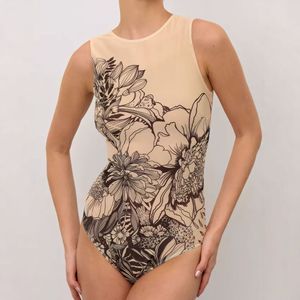 Maillot de bain une pièce intelligent anti-UV pour femme, nouveau modèle <span class=keywords><strong>à</strong></span> séchage rapide imprimé - Product Image 6
