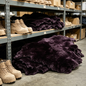 Piel de Oveja Australiana de Lana Densa Genuina de Lujo, Piel de Nutria Curtida Ecológica para Prendas y Muebles de Lujo - Product Image 6