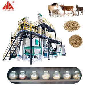 Ligne de production automatique de granulés d'alimentation Hengfu 5 t/h pour le traitement des aliments pour volailles/bétail/poissons - Product Image 2