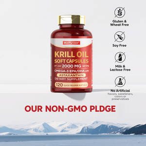 Высокобогатое <span class=keywords><strong>EPA</strong></span> <span class=keywords><strong>DHA</strong></span> для поддержки здоровья сердца и мозга, омега-3 криловое масло, мягкие капсулы - Product Image 4