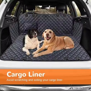 Capa de Assento para Carro para Cães e Animais de Estimação 100% Impermeável, Rede 600D Resistente a Arranhões, Antiderrapante e Durável para Carros, Caminhões e SUVs - Product Image 4