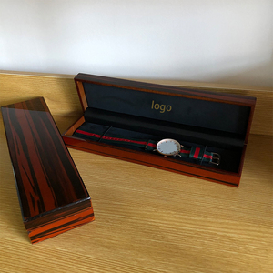 Factory Direct Custom Wooden Long Watch <b>Box</b> Strap <b>Box</b> Pen <b>Box</b> with Logo Customization, Luxury Wooden <b>Gift</b> <b>Box</b> for Men & Women - Product Image 6
