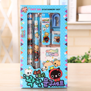 Fournitures scolaires de haute qualité, ensemble de papeterie en gros, crayon, taille-crayon, gomme à effacer - Product Image 5