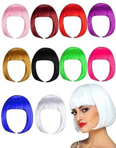 Perruques courtes synthétiques <span class=keywords><strong>pas</strong></span> chères pour déguisements de <span class=keywords><strong>carnaval</strong></span>/Halloween - Product Image 2