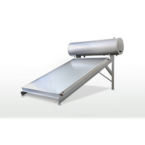 Sistema de Calentador de Agua Solar con Colector Térmico de Panel Plano de Alta Eficiencia, en Oferta - Product Image 1