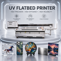 Impresora UV de Cama Plana HanColor 2513 para PVC, Acrílico, Plástico, Acero Inoxidable, Metal, Vidrio, Madera, Etiquetas, 1 Año de Garantía