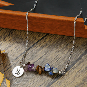 Collier en pierre brute personnalisable de qualité supérieure, échantillons disponibles, pour l'équilibre des chakras, pour hommes <span class=keywords><strong>et</strong></span> femmes - Product Image 2