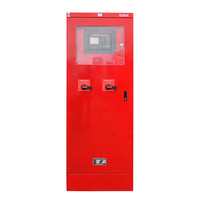Armoire de commande de pompe à incendie ignifuge personnalisée, porte simple, écran LCD, protection IP55 pour le démarrage des systèmes d'hydrant et d'incendie.