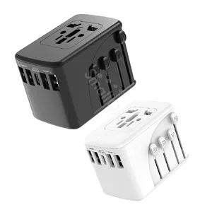 Wereldwijde Universele Usb Pd Travel Multi Plug Adapter Reis Power Adapter Dual Type-C Snel Opladen Wereldwijd Lader Reisadapter