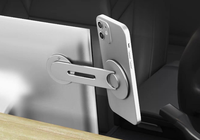 Magnétique mobile à 360 degrés avec support de téléphone magnétique à montage latéral pour ordinateur portable pour iphone 12 13 14