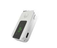 Alat Tes Alkohol Napas K1 Mobile Connection dengan Sensor Sel Bahan Bakar, Baterai Putih Termasuk, dan LED