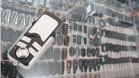 Télécommande sans fil YET082 RF à code roulant 5 boutons 433 MHz, duplicateur pour ouvre-porte automatique industriel