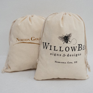 Sac en coton mousseline avec cordon de serrage, logo personnalisé, transfert thermique, écologique, réutilisable, pochette à bijoux, vente promotionnelle, sac en coton - Product Image 4