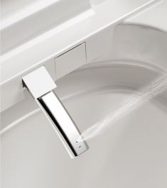 <span class=keywords><strong>WC</strong></span> intelligent F2A à poser au sol, en céramique, avec siège chauffant, chasse d'eau ultra-vortex, blanc, pour salle de bain - Product Image 2