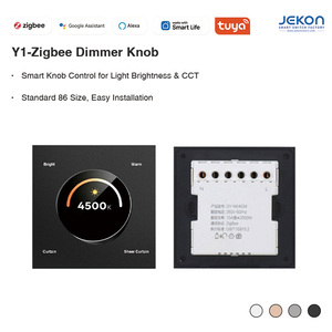 <span class=keywords><strong>Variateur</strong></span> de lumière Tuya Zigbee compatible avec l'assistant vocal, contrôle de la scène personnalisée <span class=keywords><strong>pour</strong></span> <span class=keywords><strong>lampe</strong></span> <span class=keywords><strong>LED</strong></span> de plafond de salon ou chambre - Product Image 3