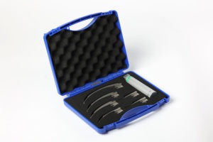 Ensemble de laryngoscope direct macintosh mccoy laryngoscope fibroscope dispositif d'intubation ent laryngoscope à fibre optique portable - Product Image 6